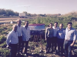 Vidal con candidatos de la Primera