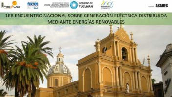 Cuenta regresiva para el comienzo del “Primer Encuentro Nacional sobre Generación Distribuida mediante Energías Renovables”